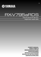 Yamaha RXV-795-ARDS - Owners Manual1